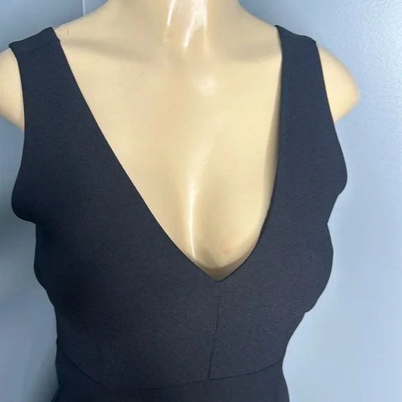 Abercrombie&Fitch plunge v-Neck midi dress size S - Picture 3 of 8